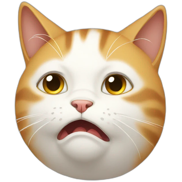 cat crying emoji
