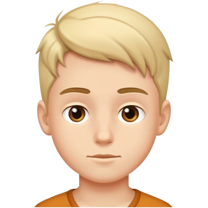 A boy emoji