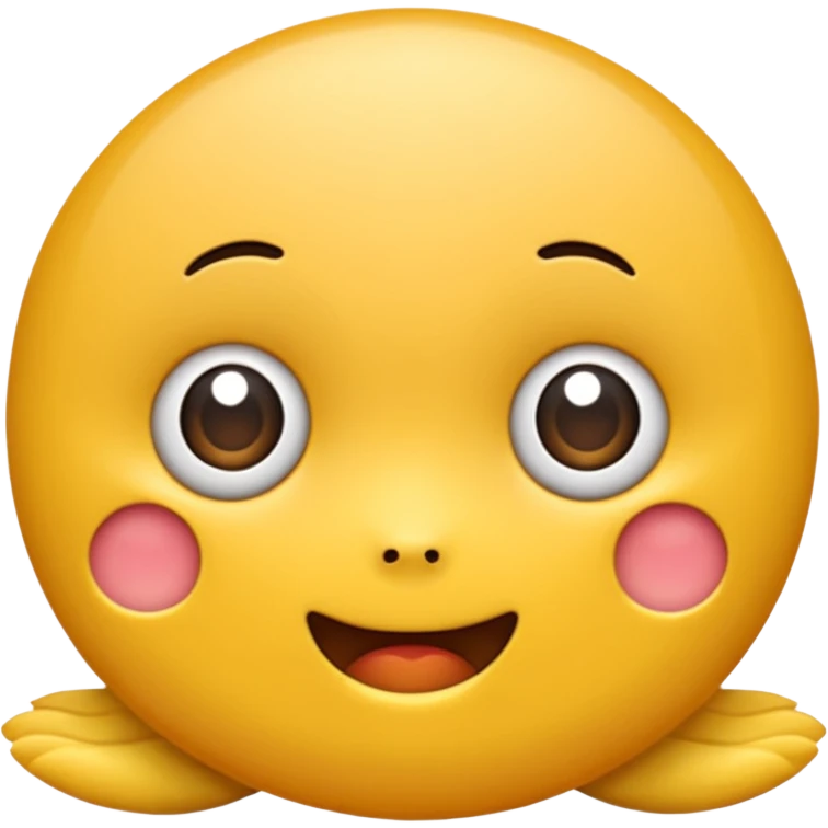 안경쓰고 웃고 있는 곰 emoji