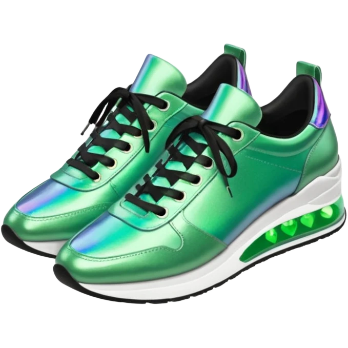 Elphaba sneakers emoji