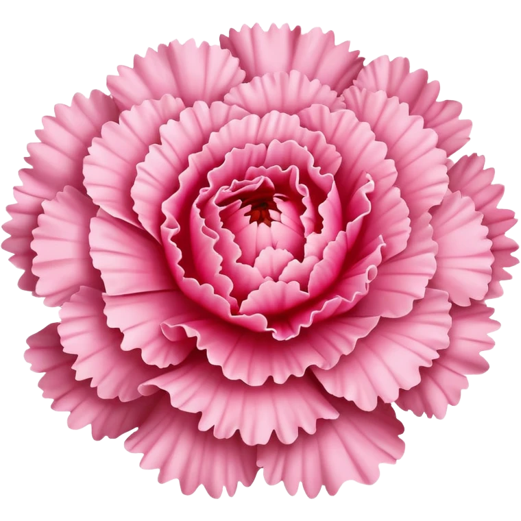 Small Pink Carnation flower emoji
