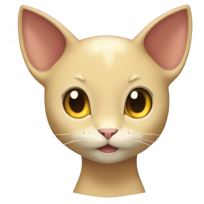 mew pokemon with jawline emoji