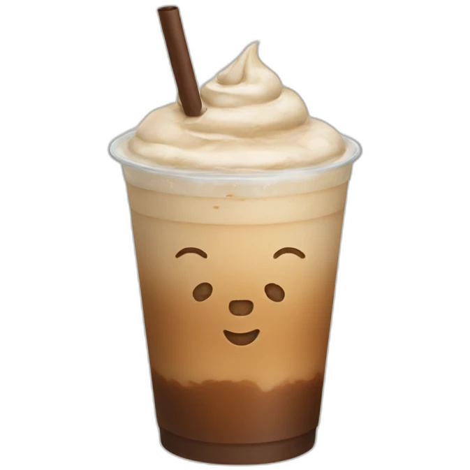 iced latte emoji