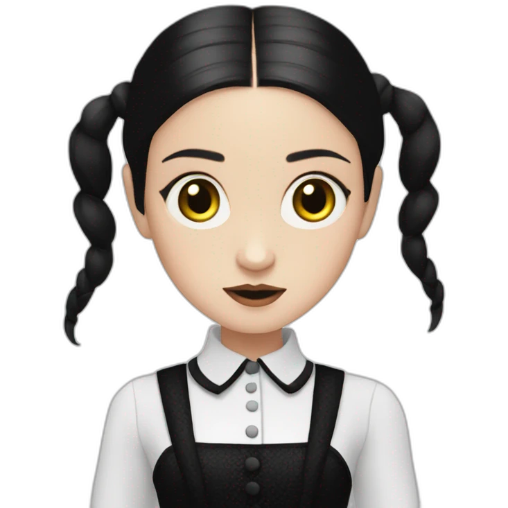 Wednesday addams emoji