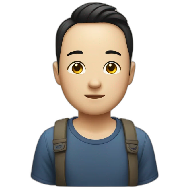 A cute gay chinese emoji