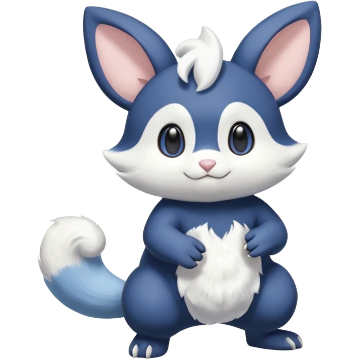 Teddiursa-Meowstic-Minccino-fusion  emoji