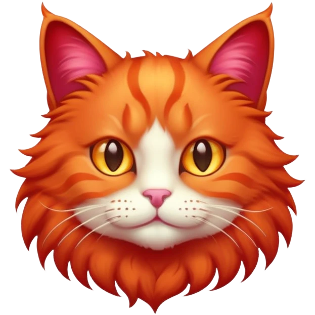 magic red cat emoji
