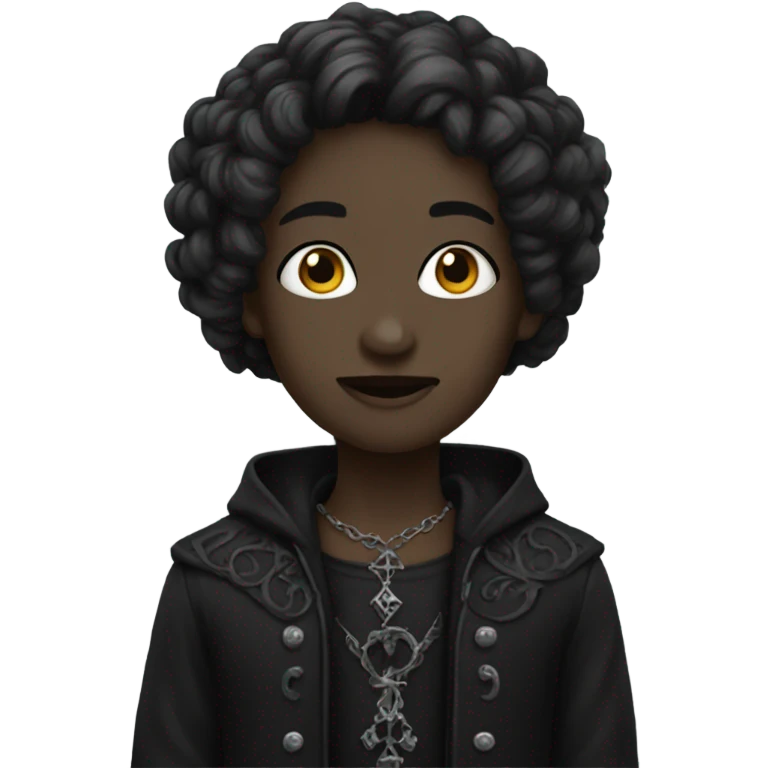 Gothic black emoji