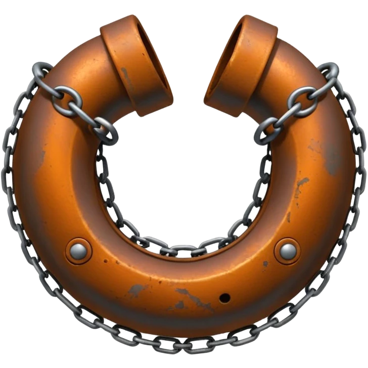 ball and chain leg cuff emoji