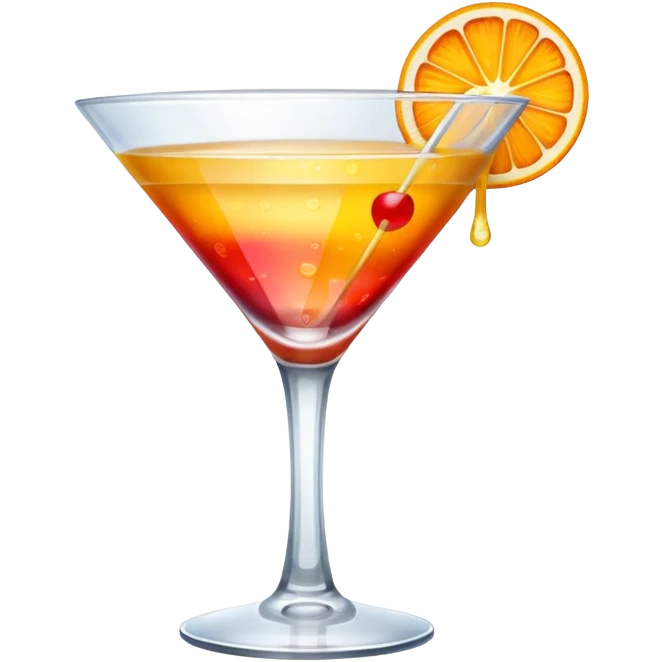 cocktail glass emoji