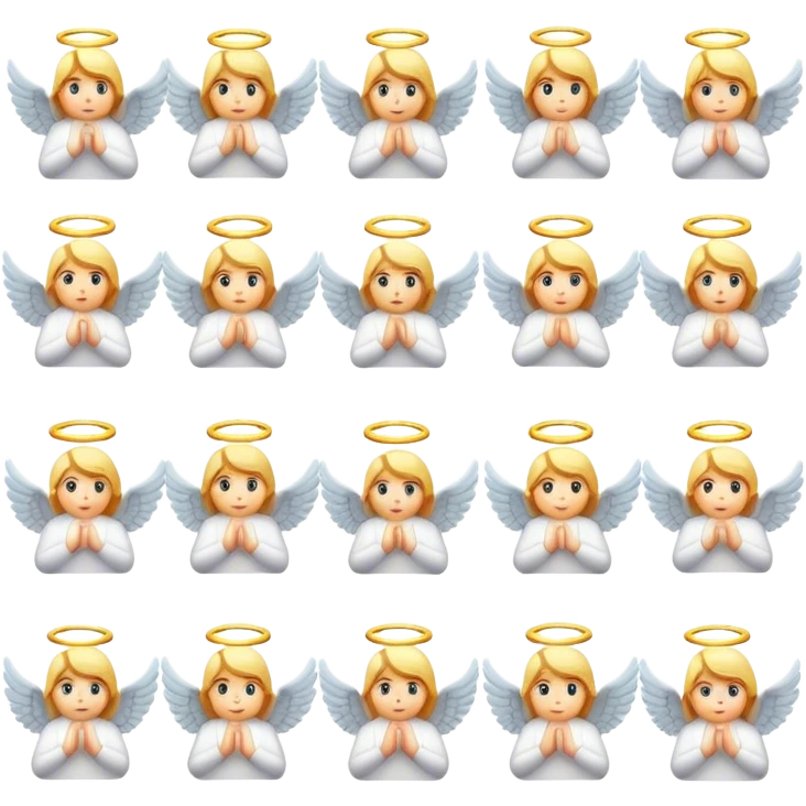 angel numbers emoji