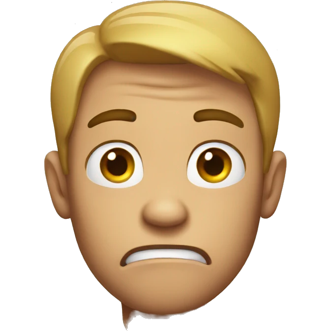 Scared emoji