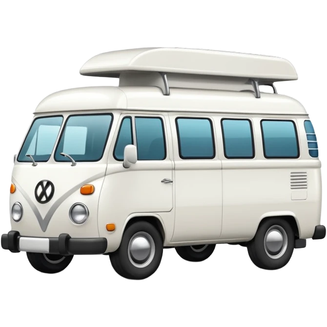 Camper van emoji