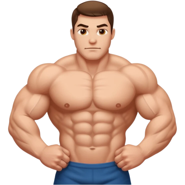 a gigantic person emoji