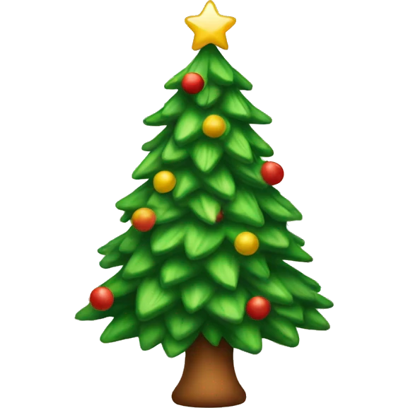 Christmas tree emoji