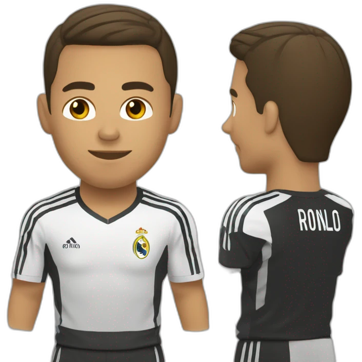 Quelqu'un qui donne un coup de ceinture à ronaldo emoji