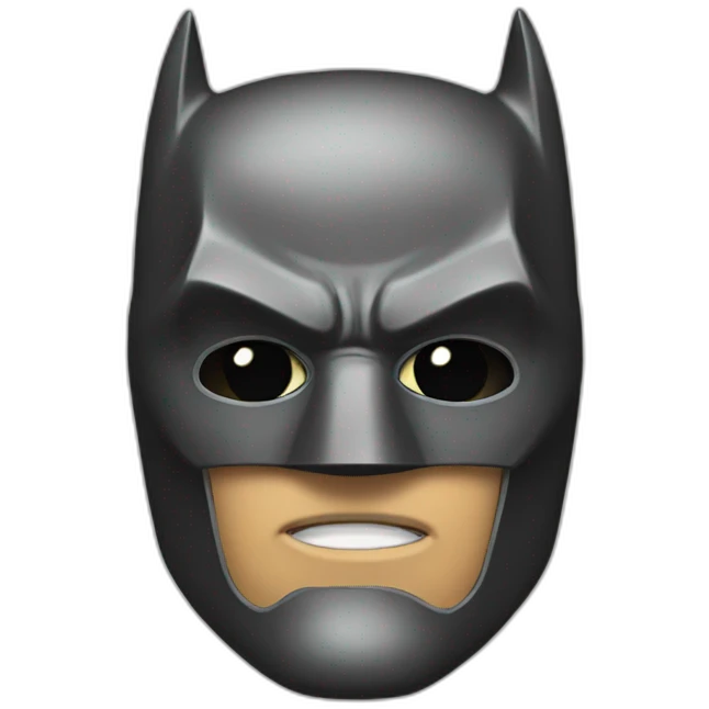 Masque batman emoji