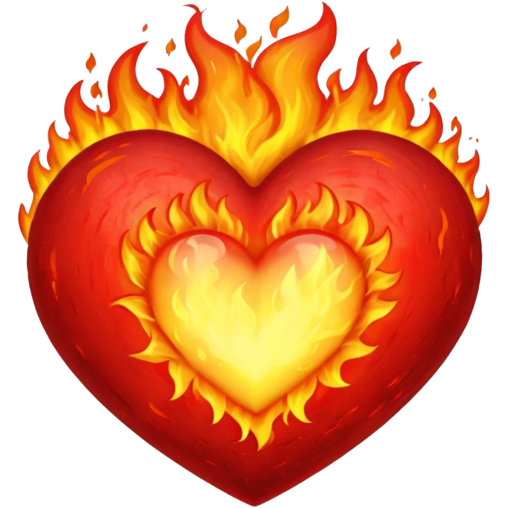 ❤️‍🔥🥹 emoji