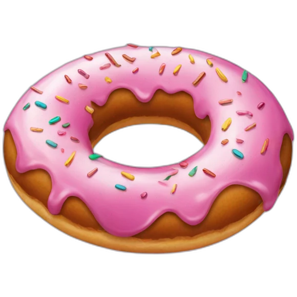 two doughnut balloon emoji