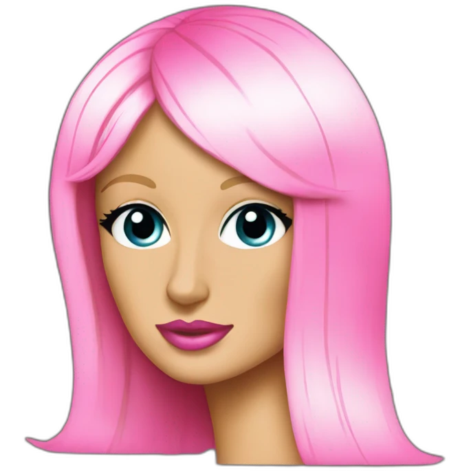 pink Paris hilton emoji