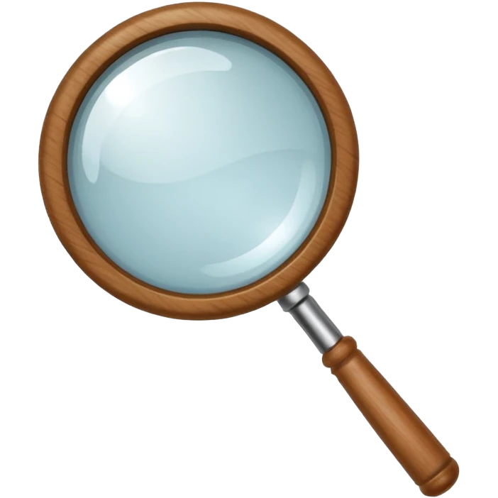 magnifying glass  emoji