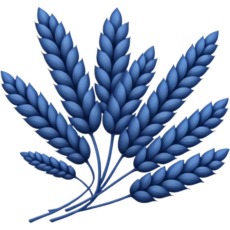 dark blue wheat kernels emoji