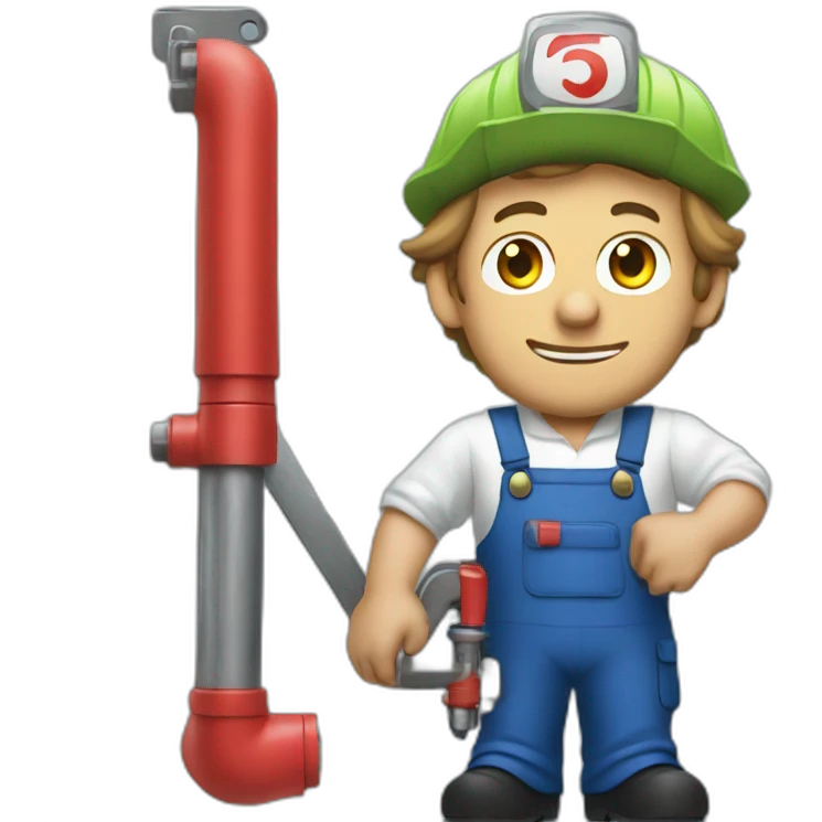 plumber macron emoji