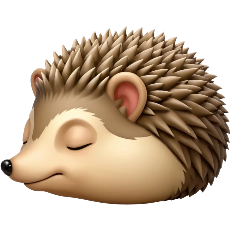 Sleeping Hedgehog emoji