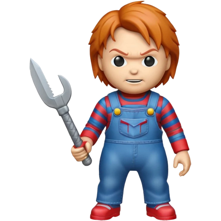 Un emojin de chuky emoji