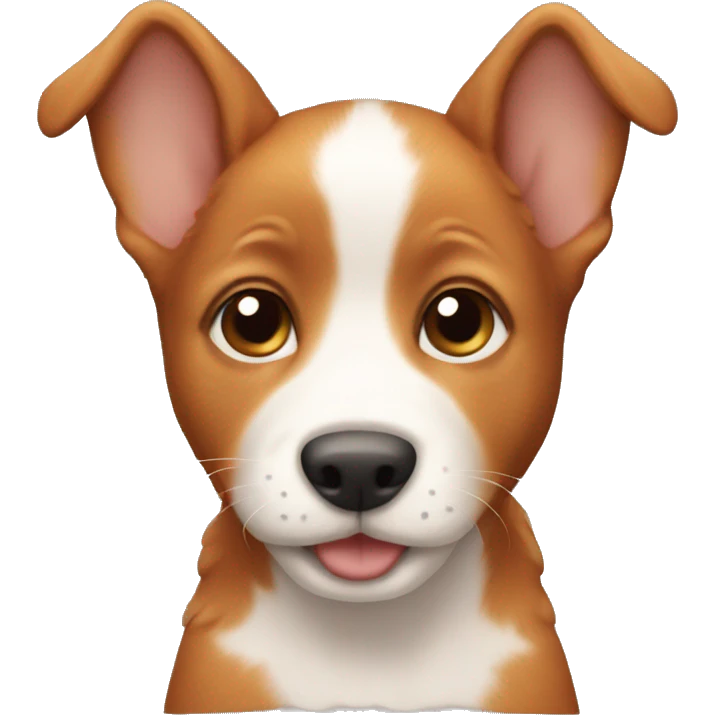 ginger puppy emoji