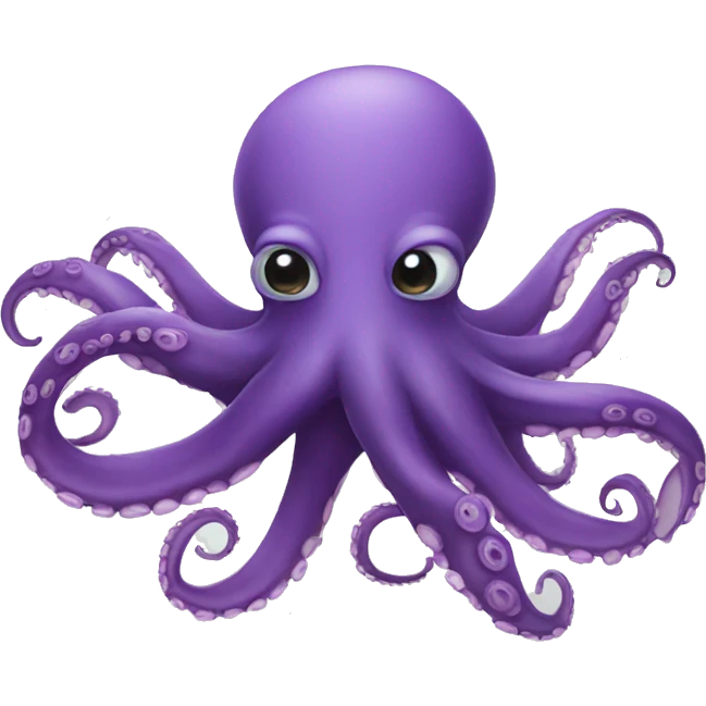 Octopus front face emoji