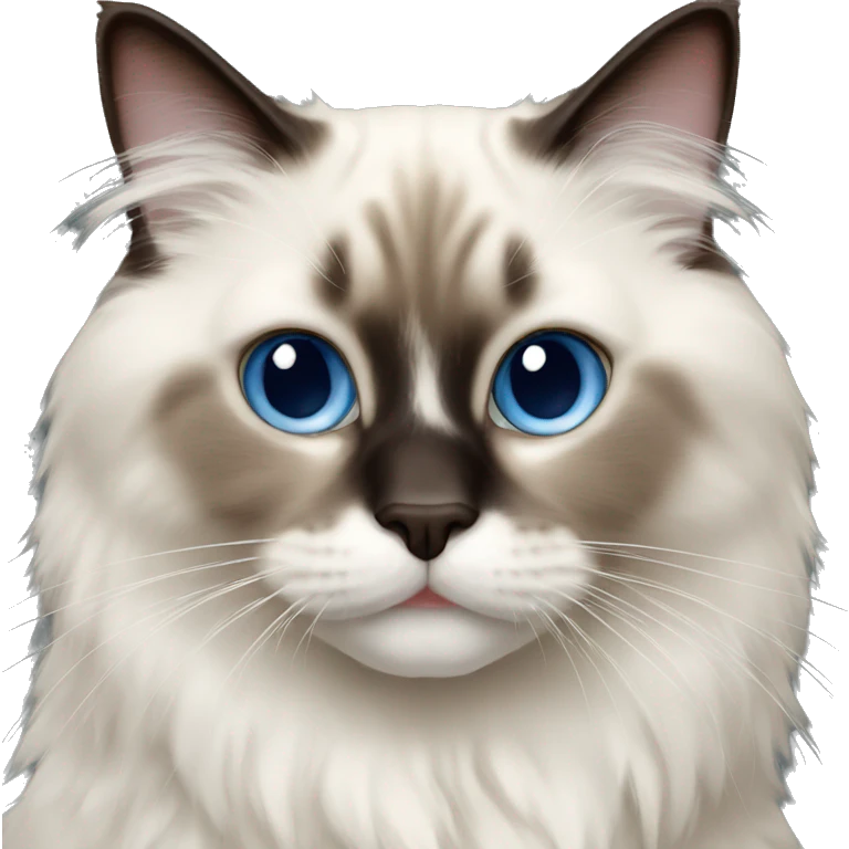 Ragdoll cat emoji
