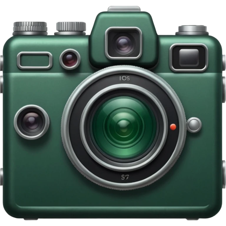 dark green camera emoji