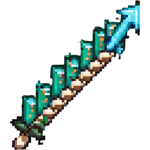 investment concept with upward arrow and money, with a different background emoji
