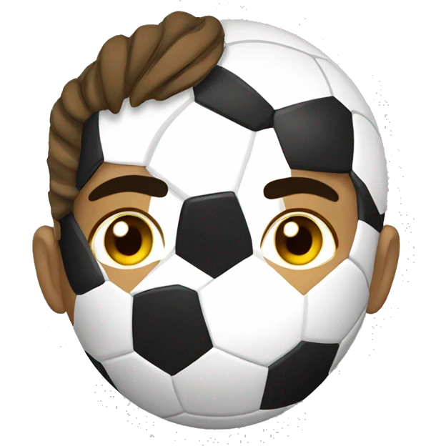 Soccer player emoji
