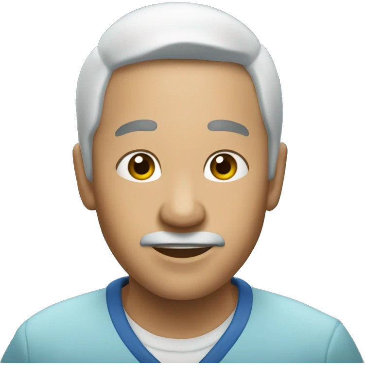 Sino de natal azul emoji