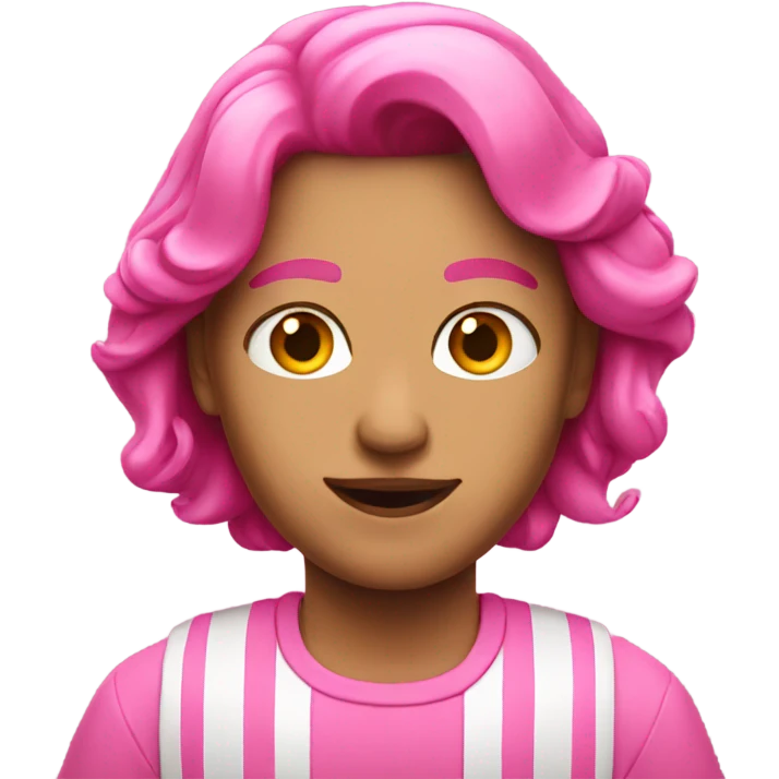Netflix pink emoji