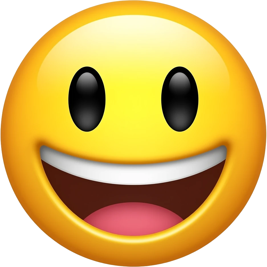 pink preppy joy/laughing smiley face. I want it to look like the classic yellow face. make it at least look good. SILLY. laughing emoji