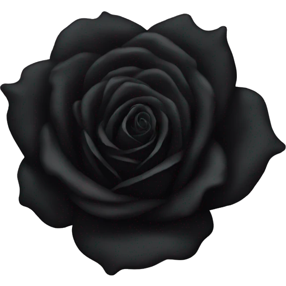 black rose emoji