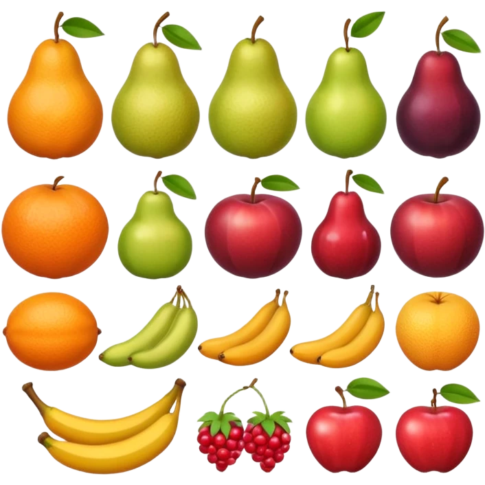 fruits emoji
