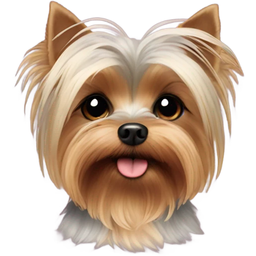 teacup yorkie emoji