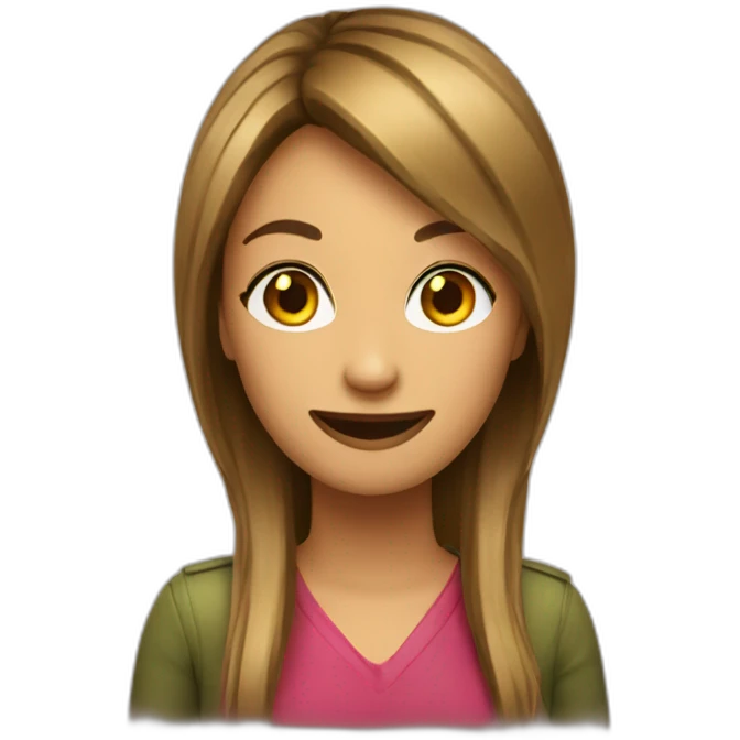 Women uno game smiley emoji