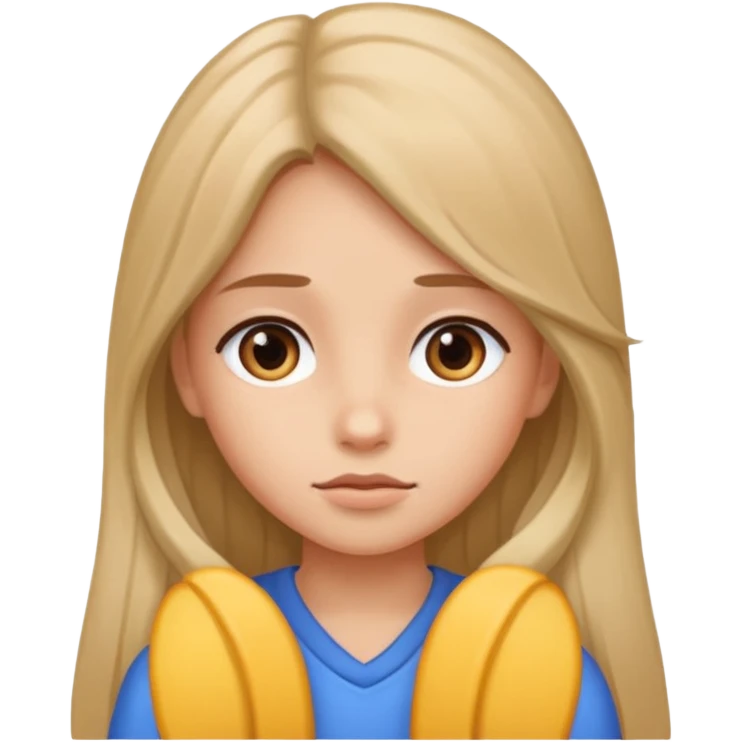 Girl watching  emoji