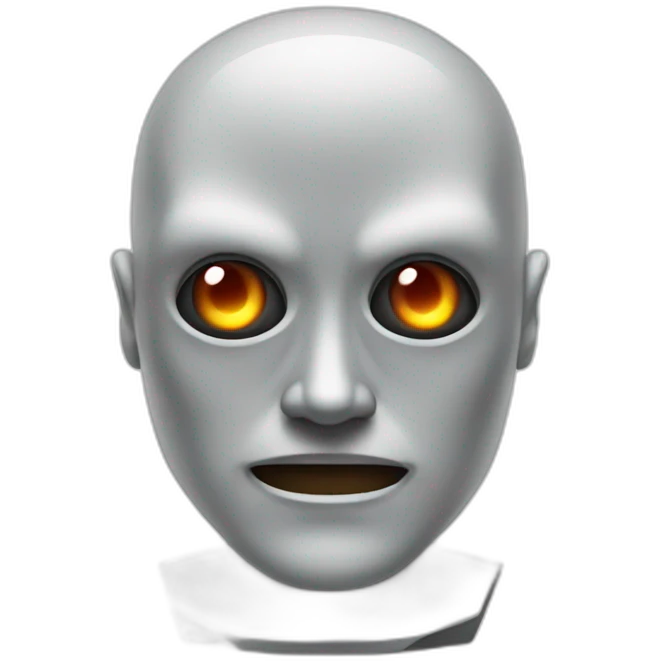 evil artificial intelligence emoji