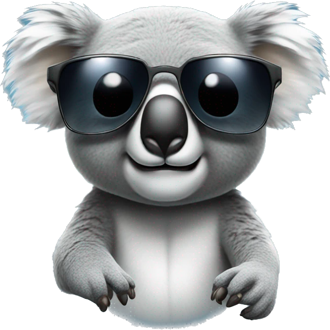 koala with sunglasses emoji