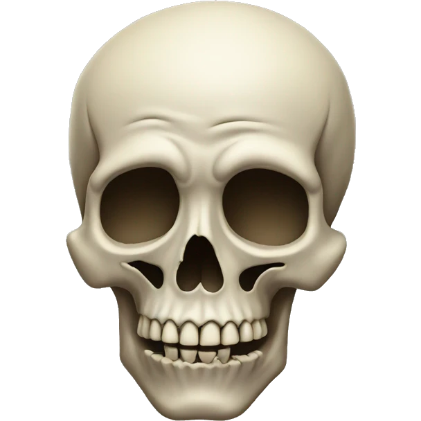 Skull emoji blown emoji