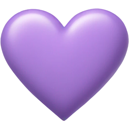 Pastel Purple Heart  emoji
