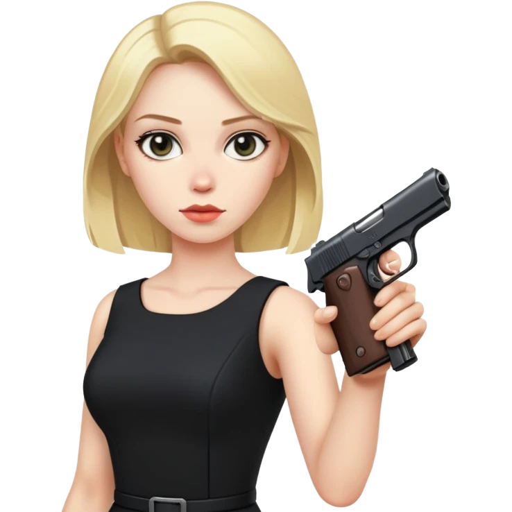Mafia blondes woman emoji