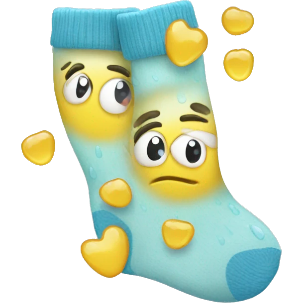 wet socks emoji