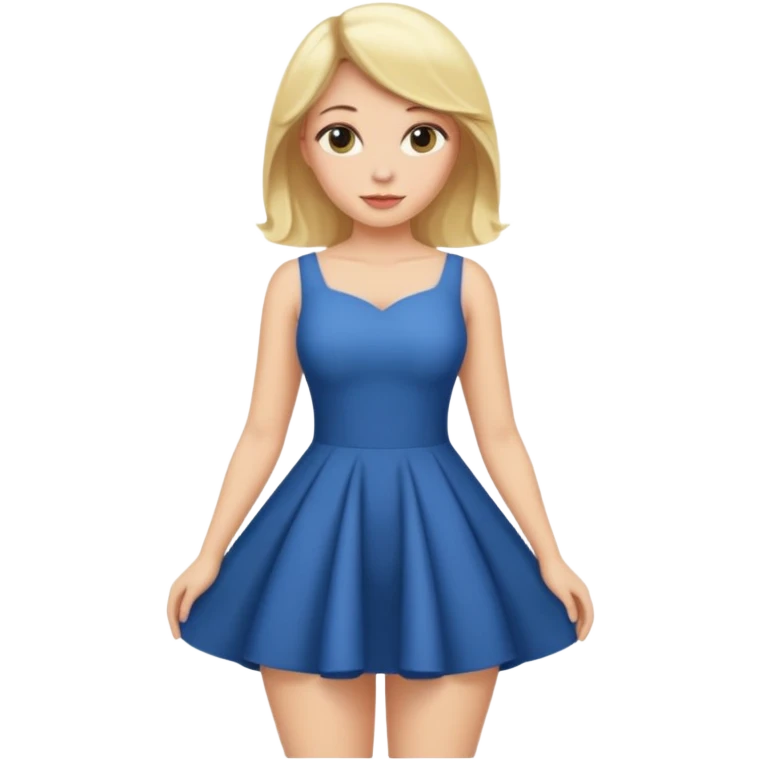 Blonde big butt emoji